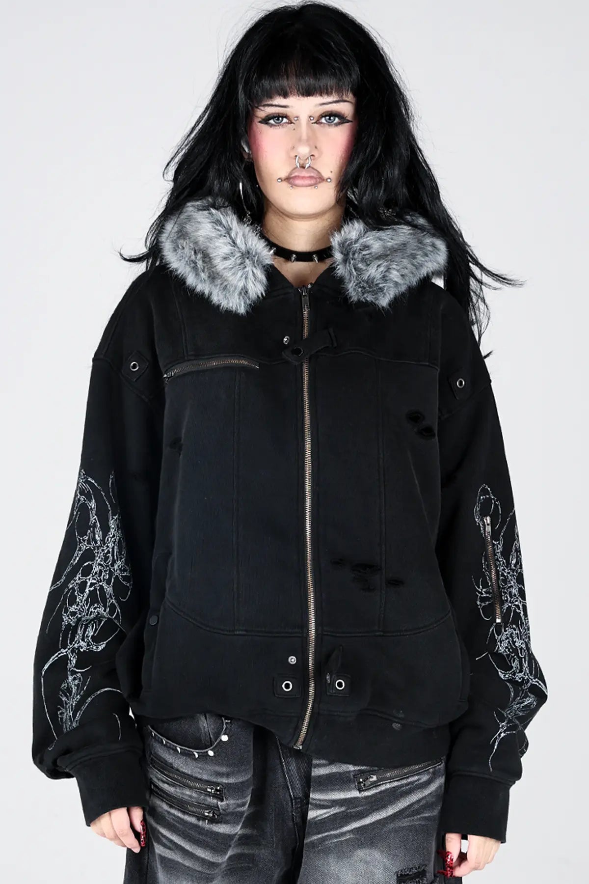 Sigil Zip Hoodie [Pre-Order] – BRUISED