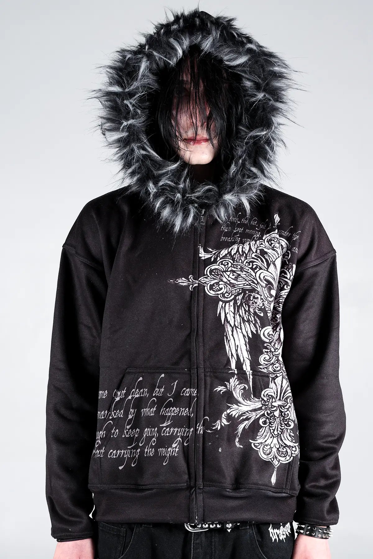 Whisper Zip Hoodie – BRUISED