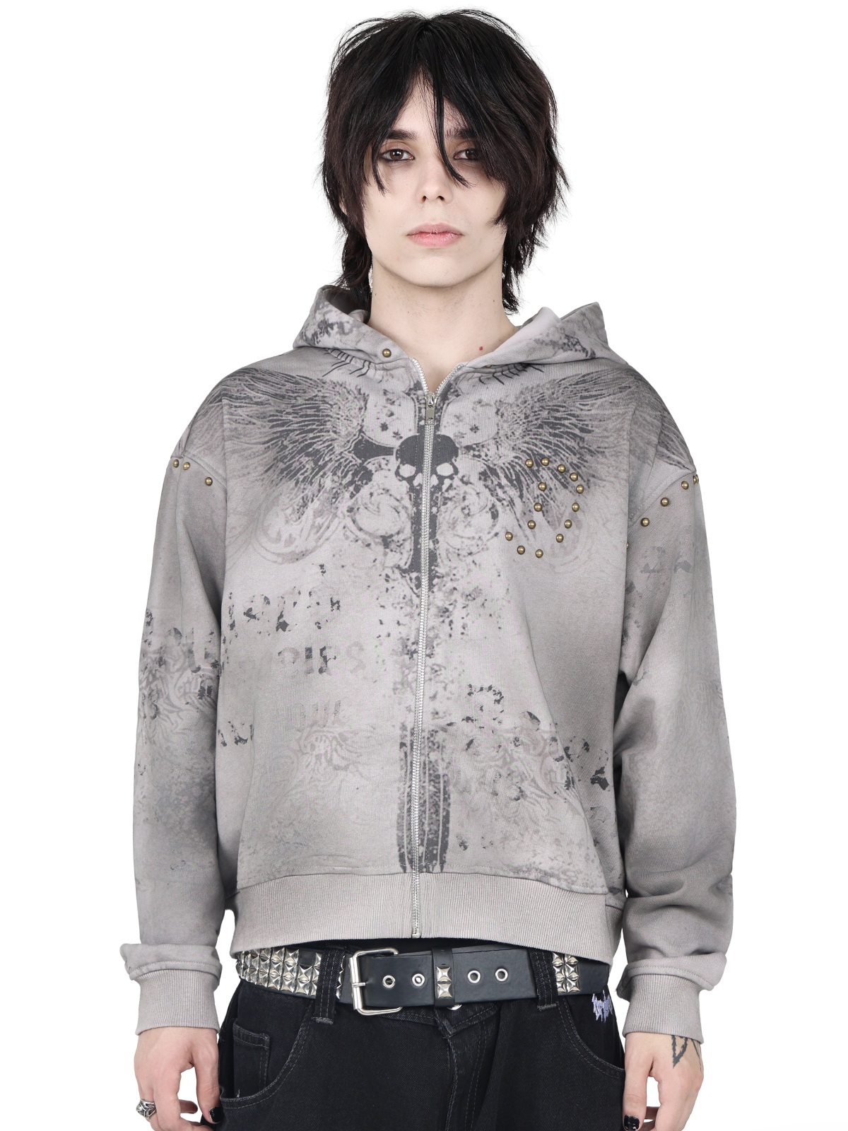 Ethel Zip Hoodie - BRUISED LA