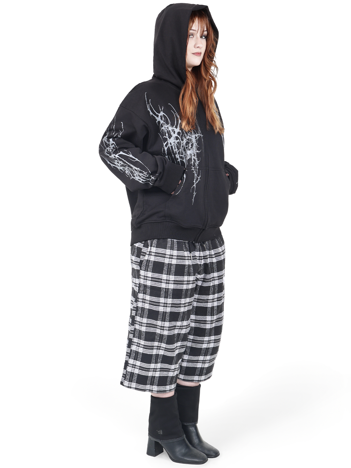 Cyber Zip Hoodie - BRUISED LA