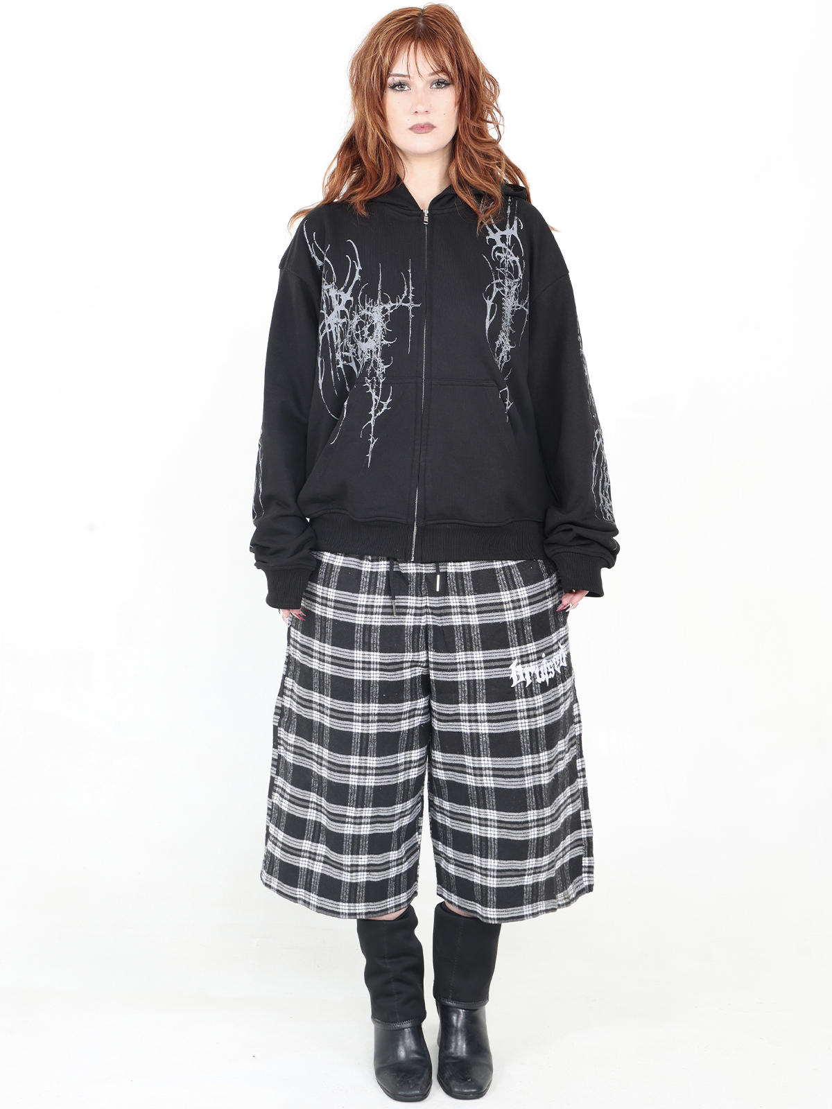 Cyber Zip Hoodie - BRUISED LA