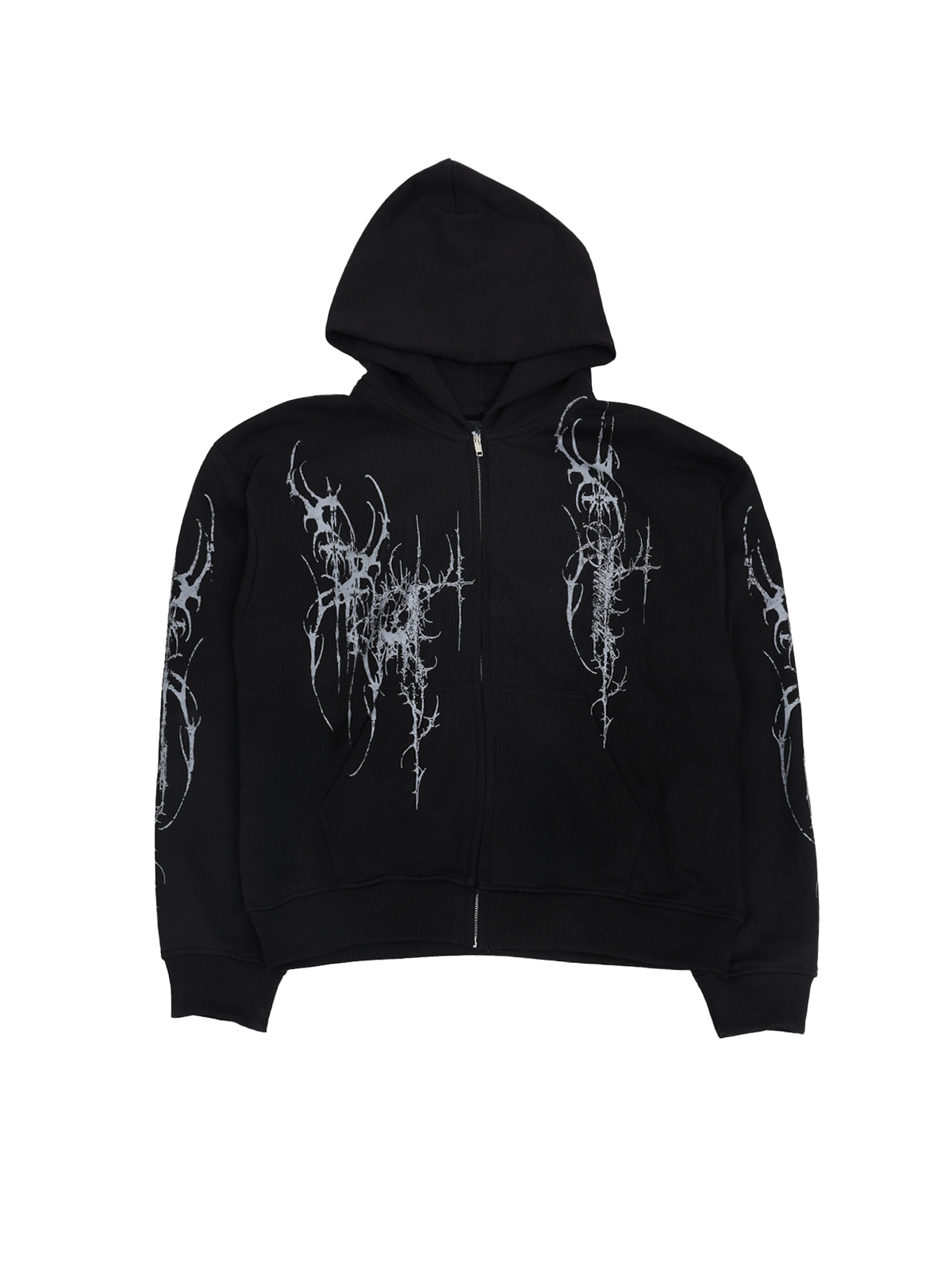 Cyber Zip Hoodie - BRUISED LA
