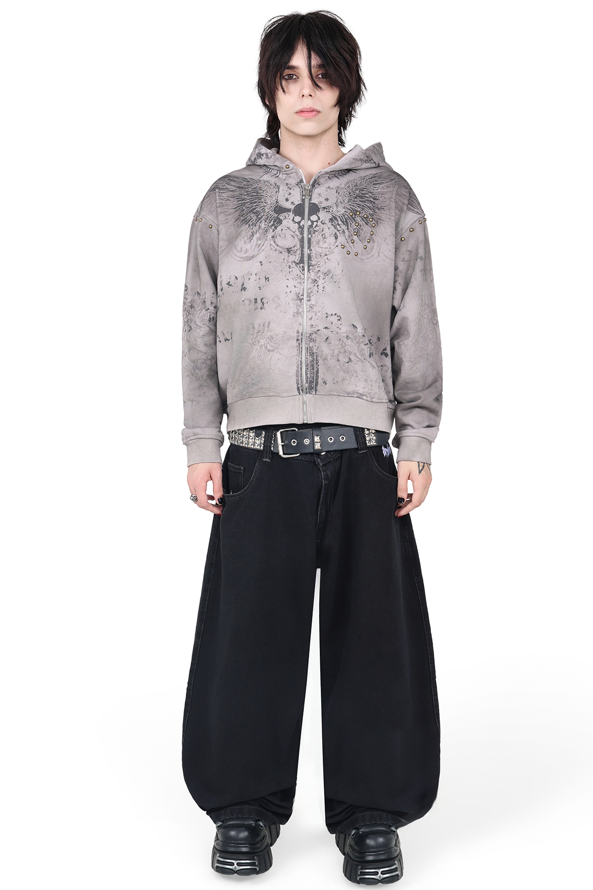 Ethel Zip Hoodie - BRUISED LA