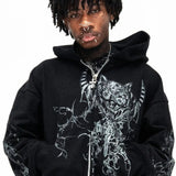 Bruised x Novulent Zip Hoodie