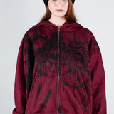 Slate Zip Hoodie (Rouge)