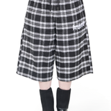 Plaid Shorts (Grey)